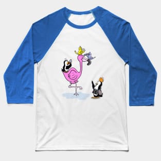 Birdwatching - Birds Watching Birds Baseball T-Shirt